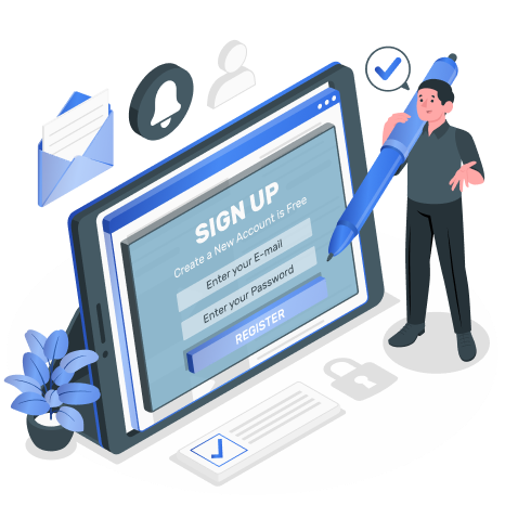 Signup Illustration